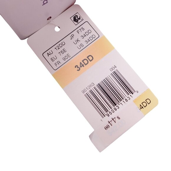 NWT Wacoal b.tempt'd Nearly Nothing Plunge Underwire Bra Sz 34DD Black 951263 - Picture 6 of 10